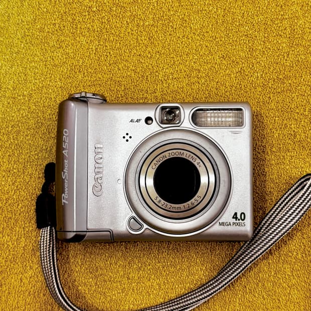 Canon Powershot A520 ์บ๋
ผ ํ์์ท