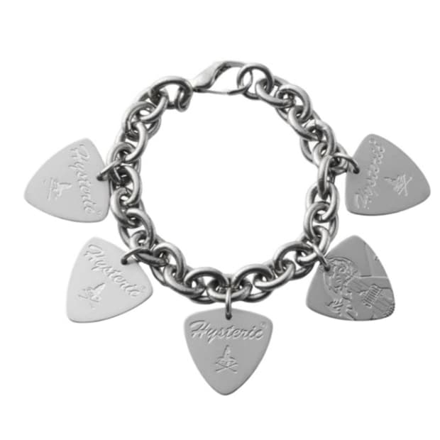 [새상품] 히스테릭글래머 기타 피크 팔찌 / 스컬 픽 브레이슬릿