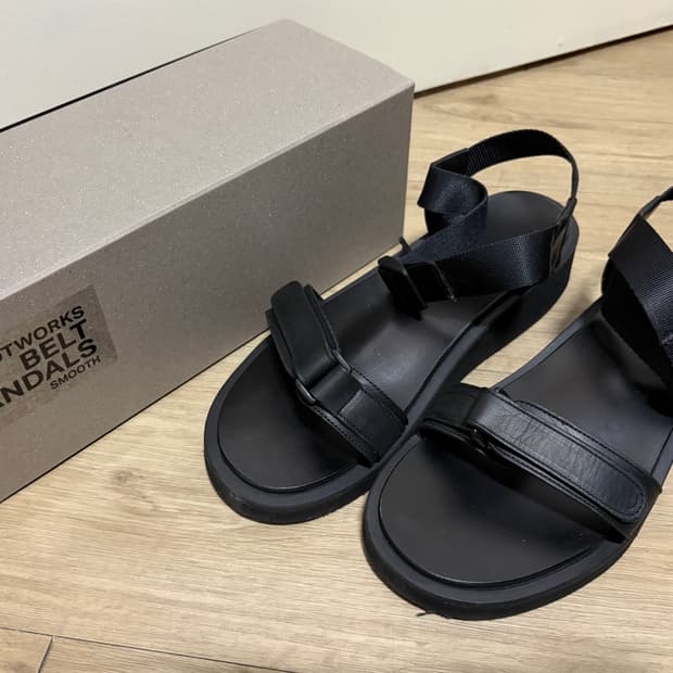 (260) footworks 벨크로 샌들