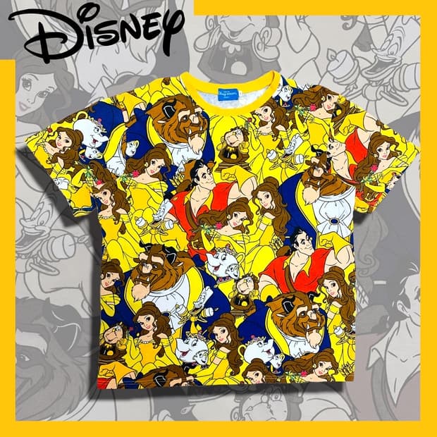 Disney 디즈니 미녀와야수 반팔티