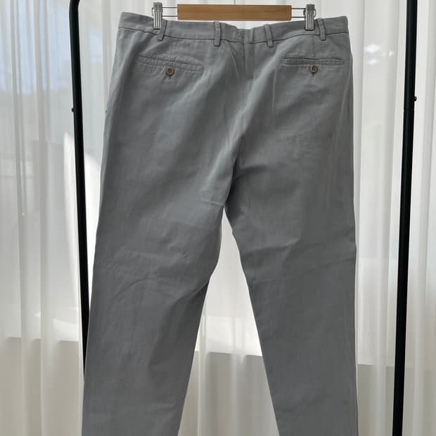 로로피아나 남성 면바지 그레이 