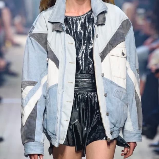 이자벨마랑 런웨이 SAO 데님 자켓