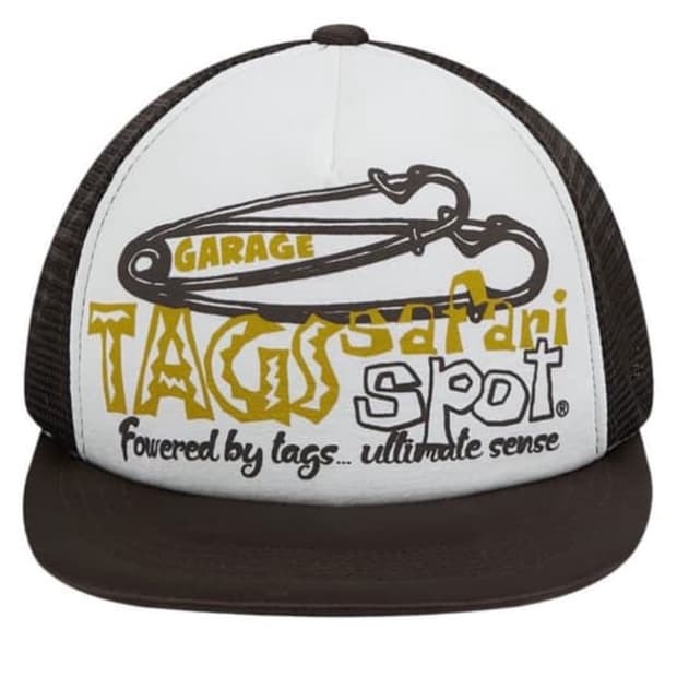 사파리스팟 세이프티 로고 매쉬 캡