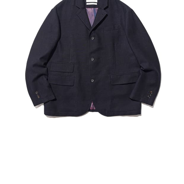 (새상품)25fw 아워셀브스 울 슬럼버 자켓 다크네이비 / 3