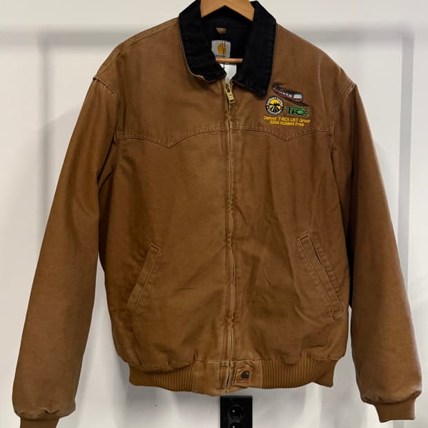 Carhartt 칼하트 디트로이트 자켓 브라운 L