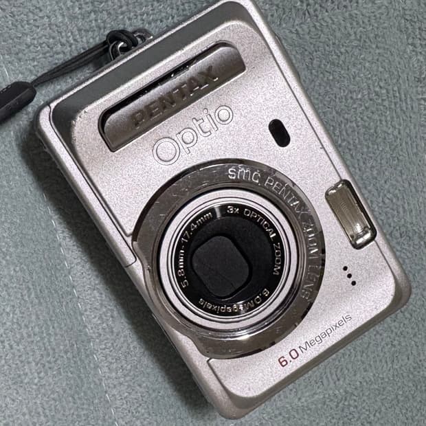펜탁스 옵티오s60 빈티지 디카