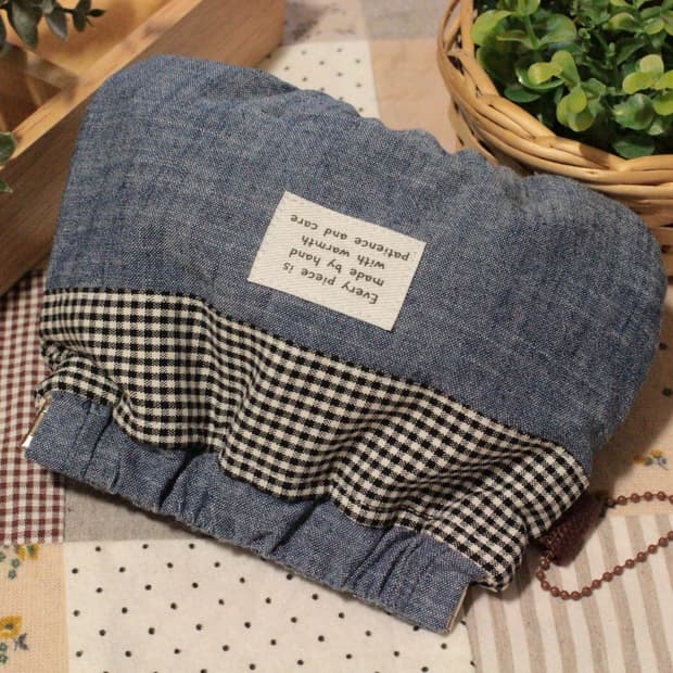 핸드메이드 셔링 바네 파우치