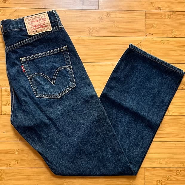 리바이스 512 데님팬츠 W82 L86