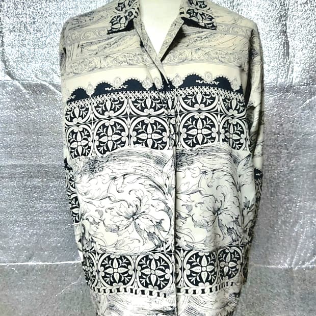 ♤필독♤ 빈티지 실크 셔츠