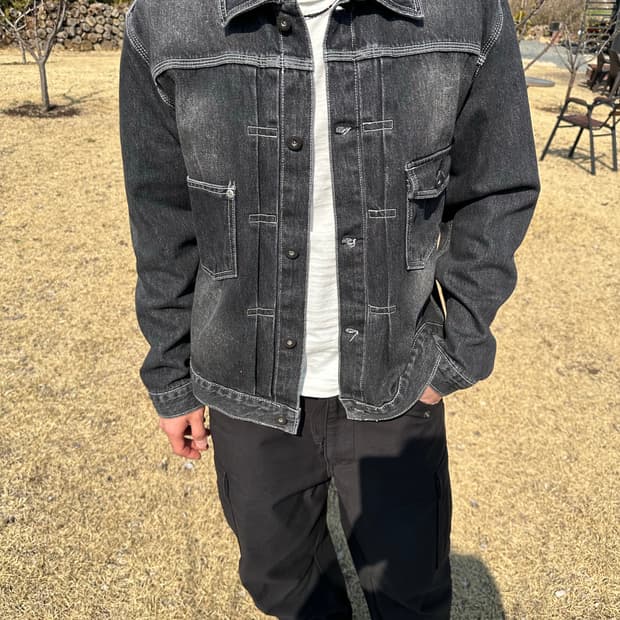 [M] 비디알 302 데님 자켓