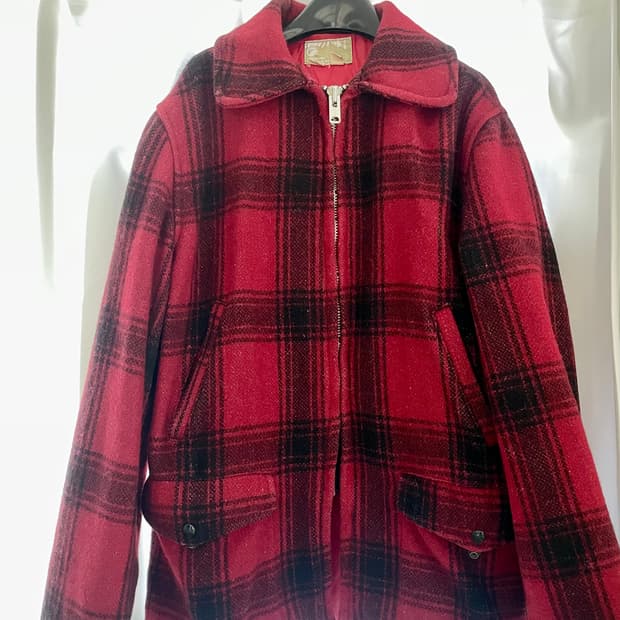 60‘s JCPenney 울 매키노 코트