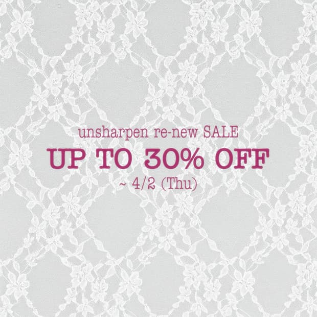 🗝️ re-new SALE 30% 🪧