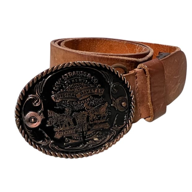 리바이스 가죽 벨트 웨스턴 벨트