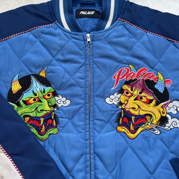 23FW 팔라스 페스티벌 봄버 자켓 울트라 M사이즈(스카쟌,블랙,한야)