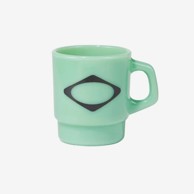 미개봉 Mischief Rhombus GlassMug Jade Green