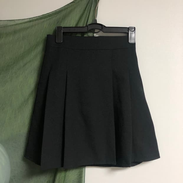 블랙 스커트