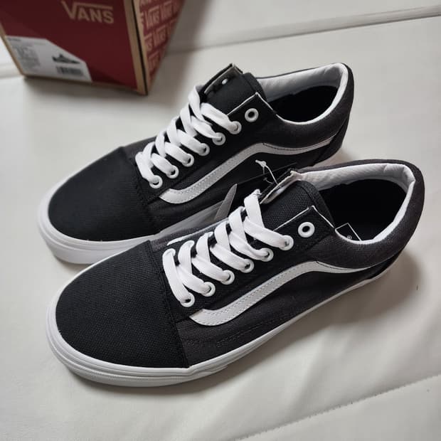 반스올드스쿨블랙써머린넨270사이즈