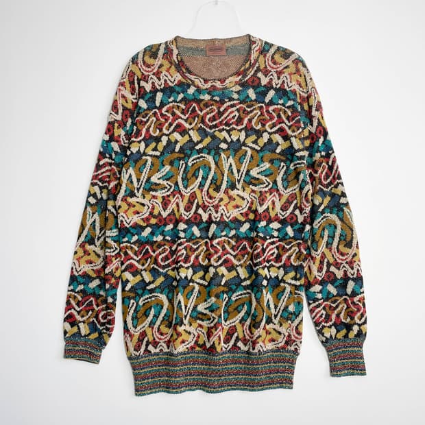 B1 미쏘니(Missoni) 남성용 니트 스웨터 XL사이즈