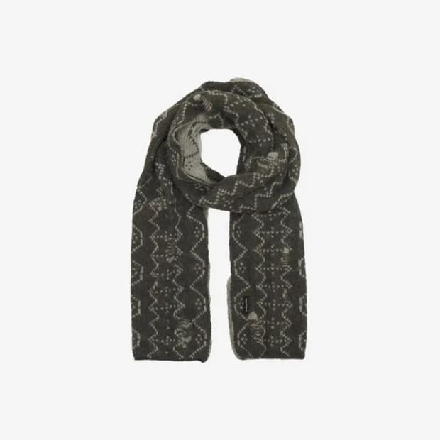 폴리테루 에스닉 머플러 올리브