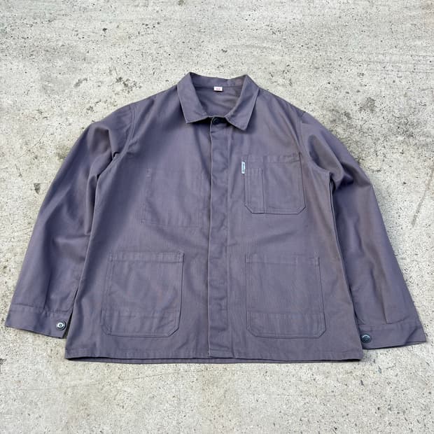 (DEADSTOCK)OLD EURO MOLINEL GREY 빈티지워크자켓