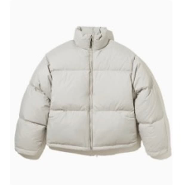 유니폼 브릿지 21fw light down parka light grey