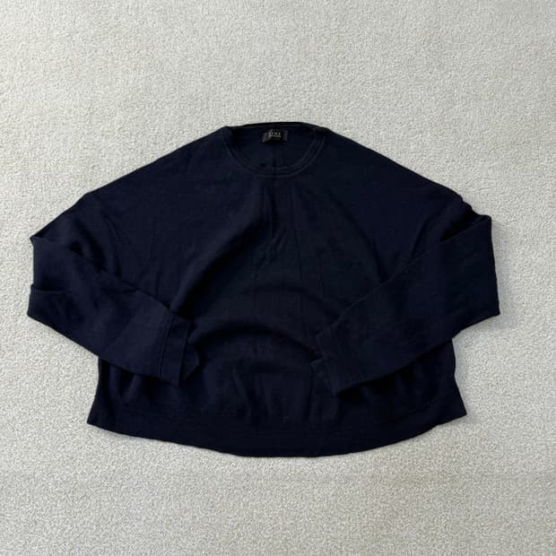 [90] 한섬 타임 여성 캐시미어 크롭 니트 0107T1