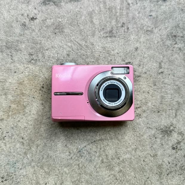 코닥 핑크 C513 디지털 카메라 디카