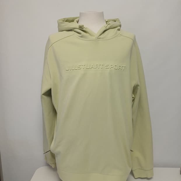 [S급/105] 질스튜어트 스포츠 뉴욕 시그니처 엠보 로고 후드 (레몬)