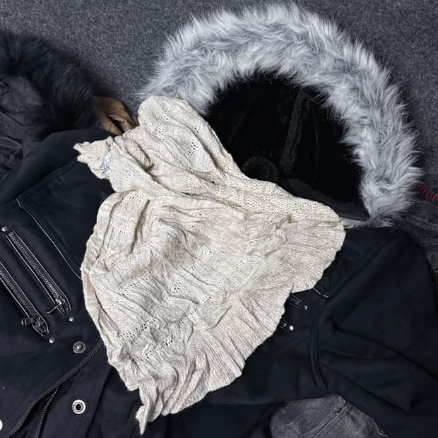 Vintage y2k punk grunge muffler scaff