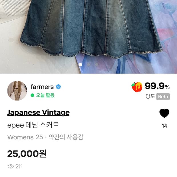데님치마