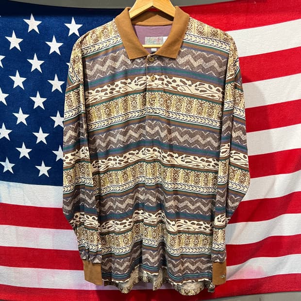 (XL)그렉노먼 카라 롱슬리브