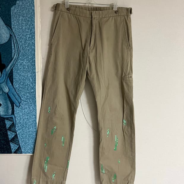 꼼데가르송 옴므 플러스 2000 밀레니엄 디지털팬츠 아카이브