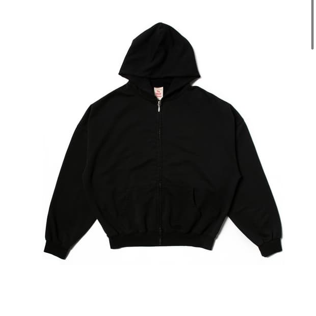 뤡코즈 day 1st 집업 후디 블랙