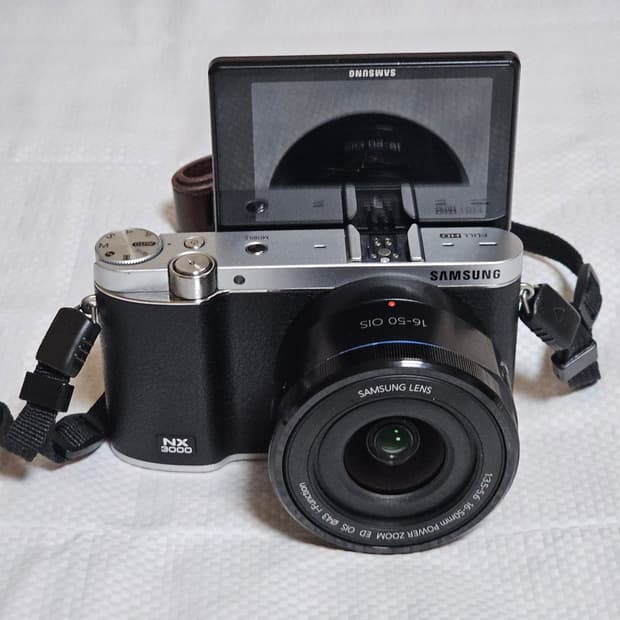 삼성 NX3000 미러리스 카메라 박스 세트