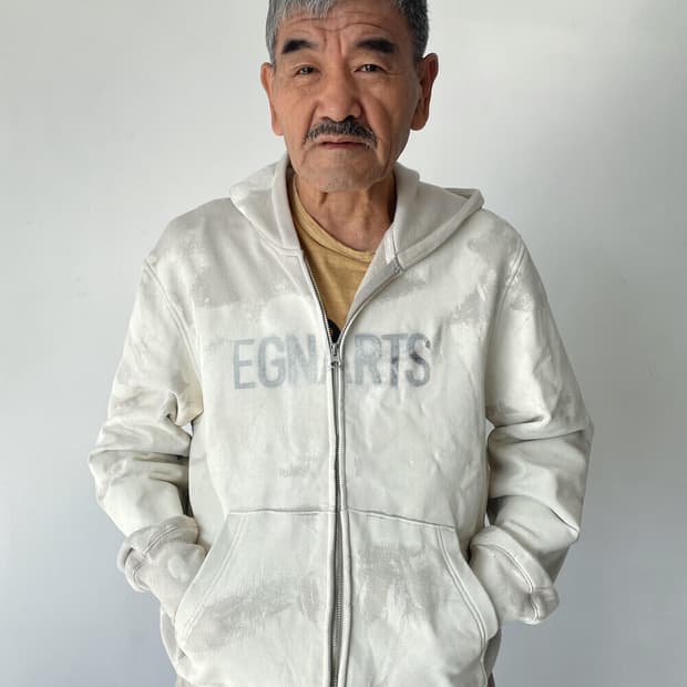[2] EGNARTS 페인티드 후드 집업