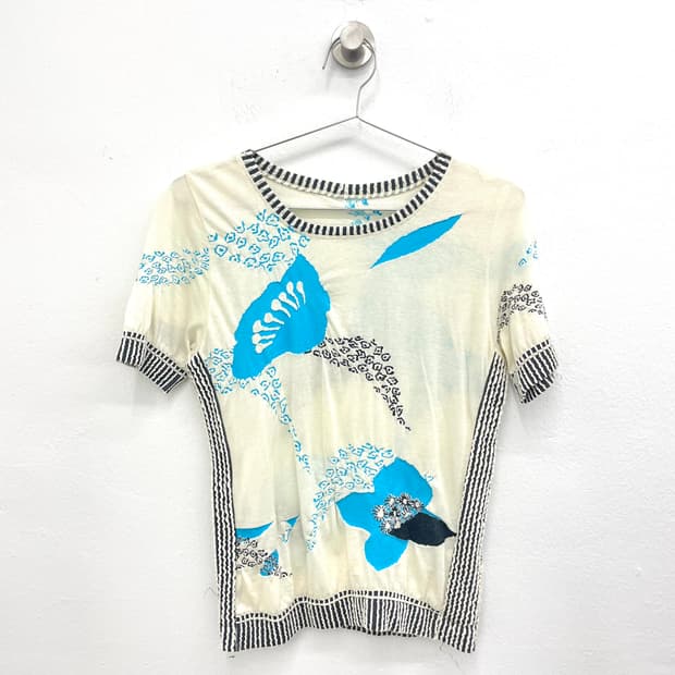 hiroko koshino floral print Top