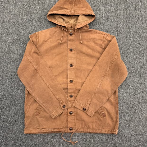 풀카운트 빈티지 코튼 후드자켓