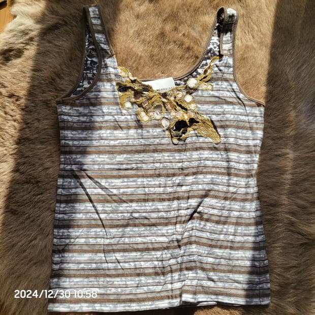 Stephan Schneider stripe sleeveless