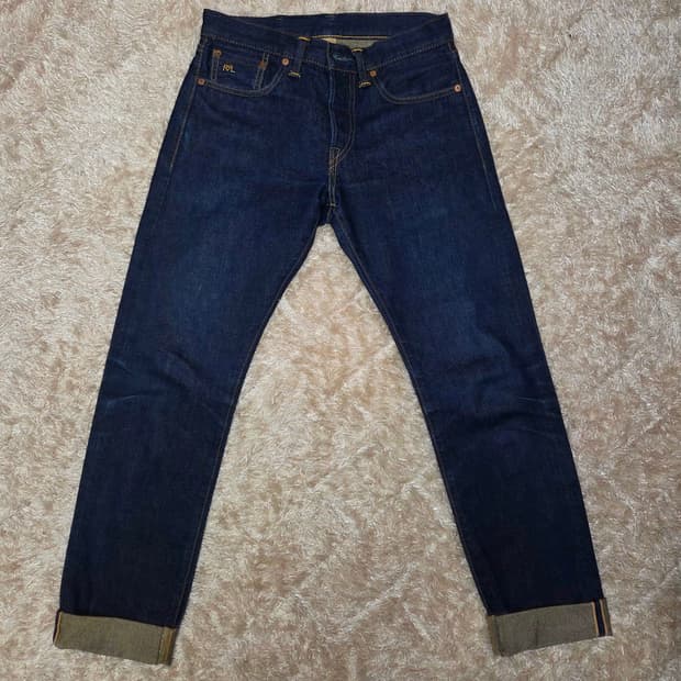 RRL 셀비지 데님팬츠