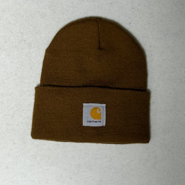 칼하트 비니 브라운