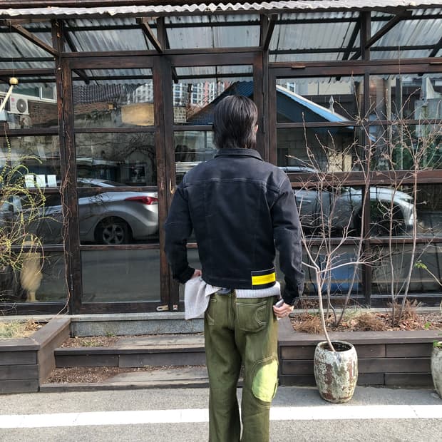 캘빈클라인 by 라프시몬스 트러커 자켓