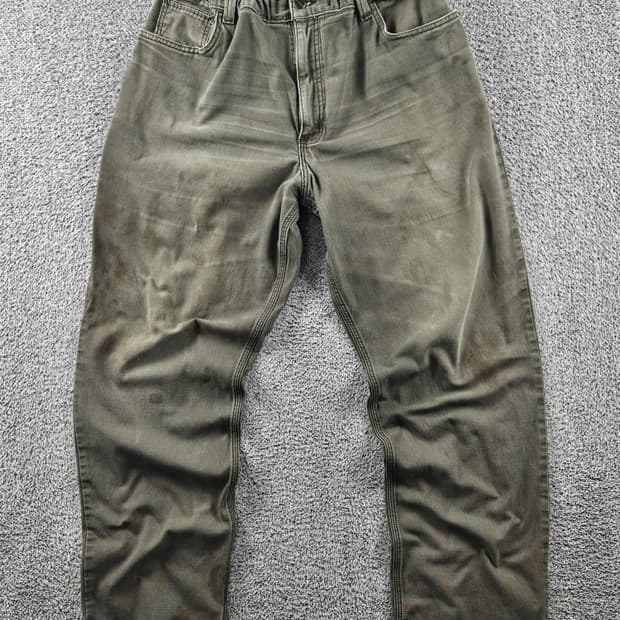 칼하트 밴딩 리페어 코튼 캔버스 카펜터 팬츠 (40X30)/ 11045