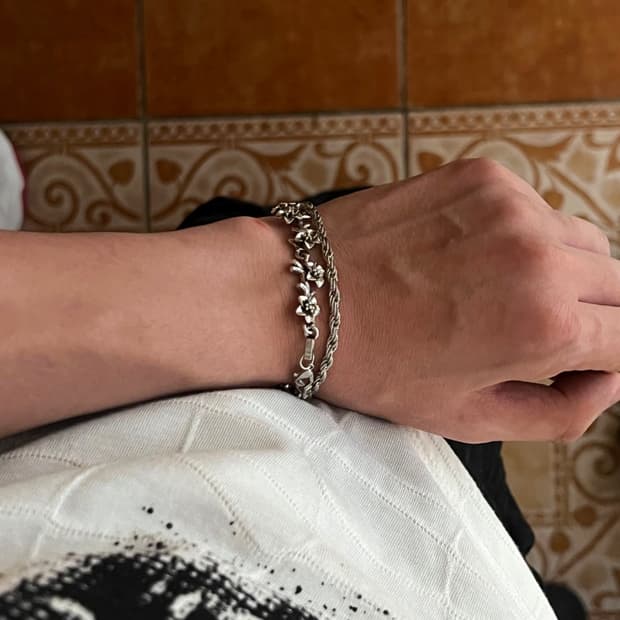 Layered Rope Chain Bracelet