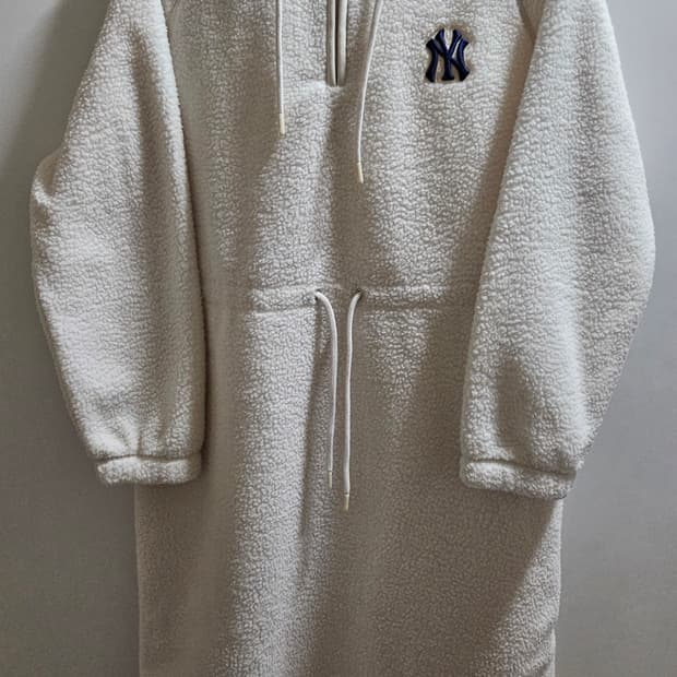 MLB 후리스 원피스