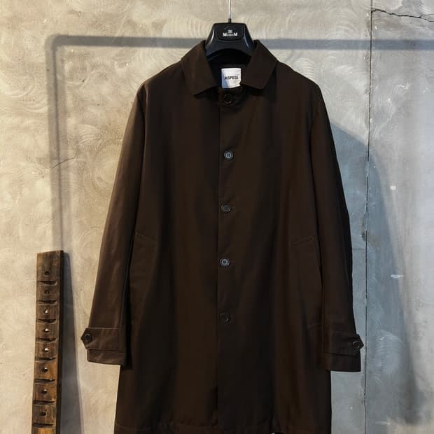 아스페시 벨티드 코트 100
