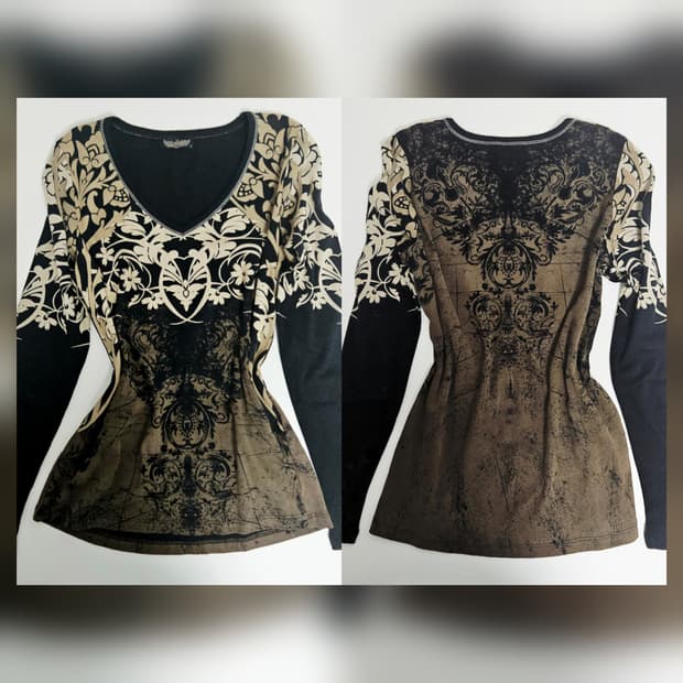 바닐라슈가 바닐라슈거 롱슬리브 레이어룸빈티지