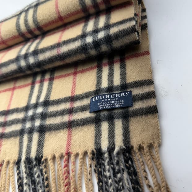 정품)버버리머플러