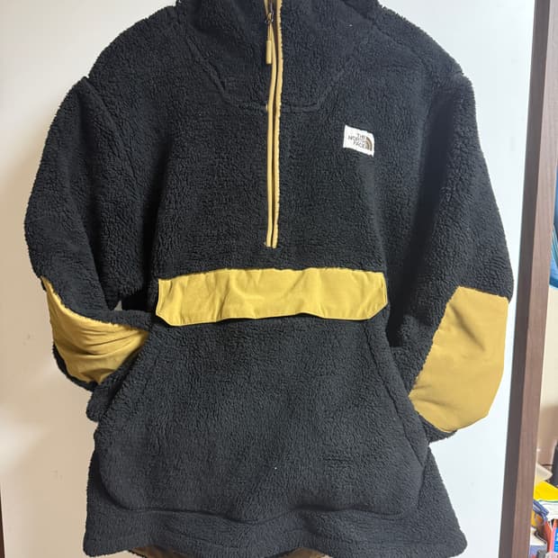 노스페이스퍼플라밸 후리스 M