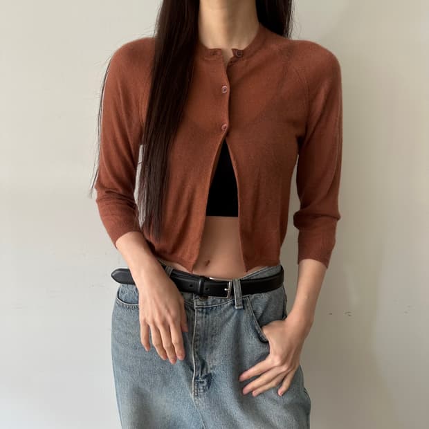 마르니 marni 캐시미어 가디건