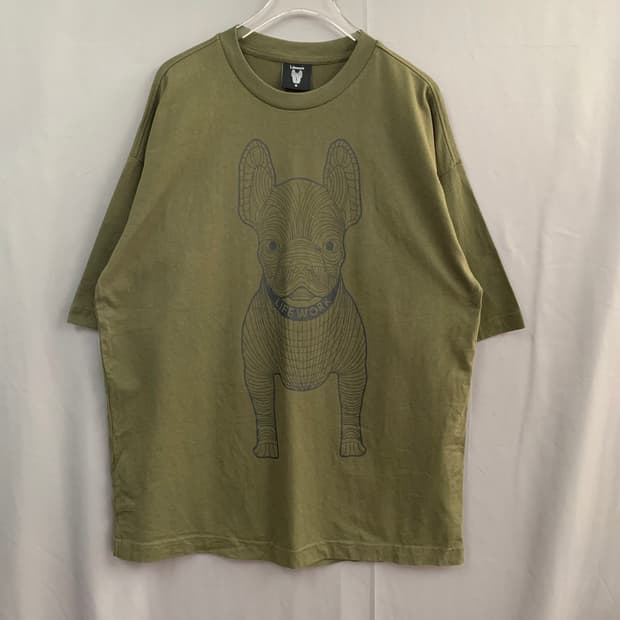 M 라이프워크 빅 라독 프린팅 오버핏 반팔티